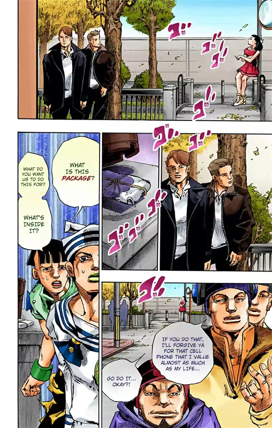JoJo's Bizarre Adventure Part 8 JoJolion [Official Colored] Vol. 5 Ch. 19 Shakedown Road Part 2