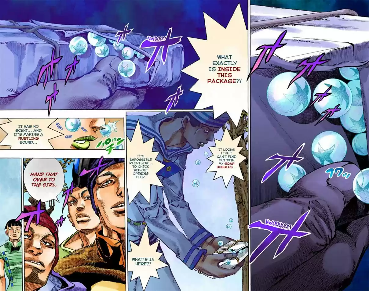 JoJo's Bizarre Adventure Part 8 JoJolion [Official Colored] Vol. 5 Ch. 20 Shakedown Road Part 3