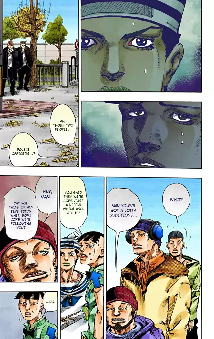 JoJo's Bizarre Adventure Part 8 JoJolion [Official Colored] Vol. 5 Ch. 20 Shakedown Road Part 3