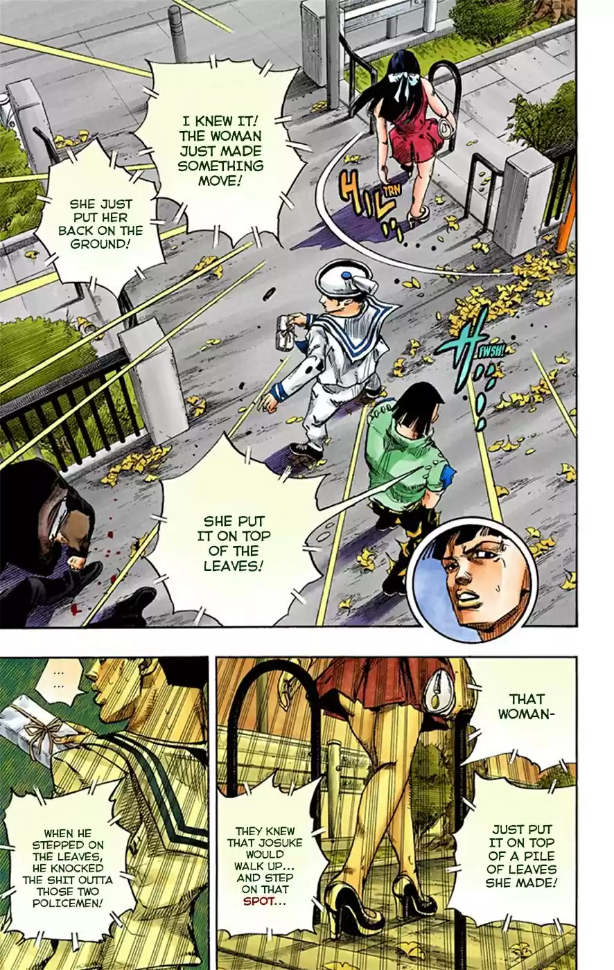 JoJo's Bizarre Adventure Part 8 JoJolion [Official Colored] Vol. 5 Ch. 20 Shakedown Road Part 3
