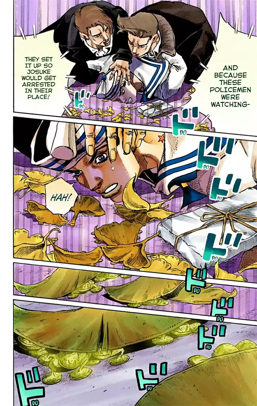 JoJo's Bizarre Adventure Part 8 JoJolion [Official Colored] Vol. 5 Ch. 20 Shakedown Road Part 3