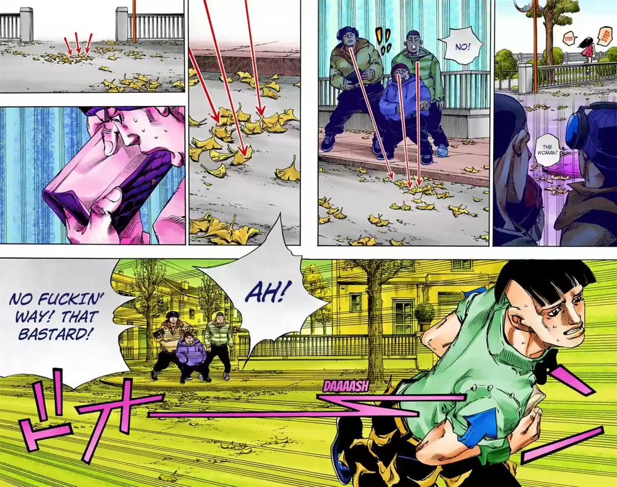 JoJo's Bizarre Adventure Part 8 JoJolion [Official Colored] Vol. 5 Ch. 20 Shakedown Road Part 3