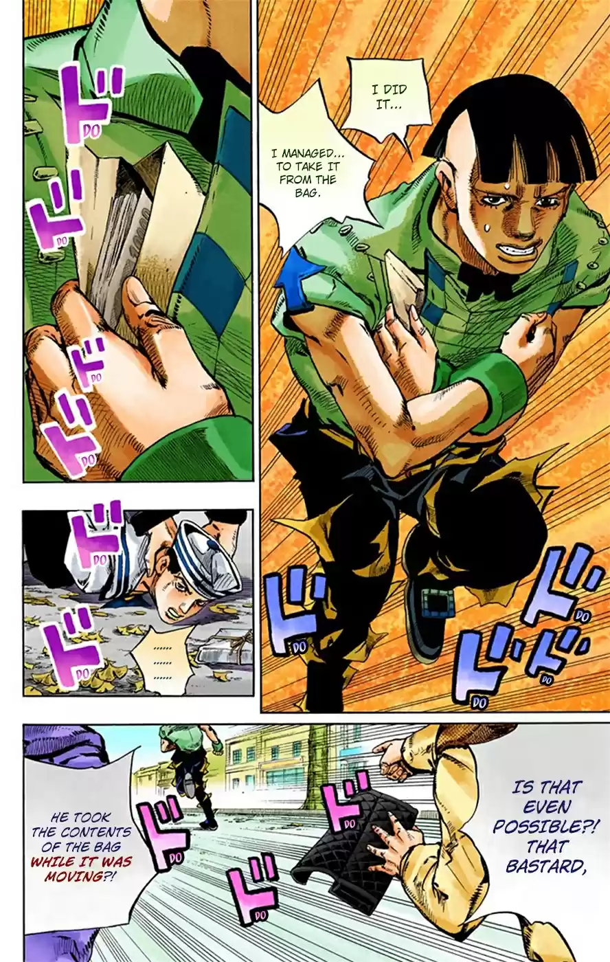 JoJo's Bizarre Adventure Part 8 JoJolion [Official Colored] Vol. 5 Ch. 20 Shakedown Road Part 3