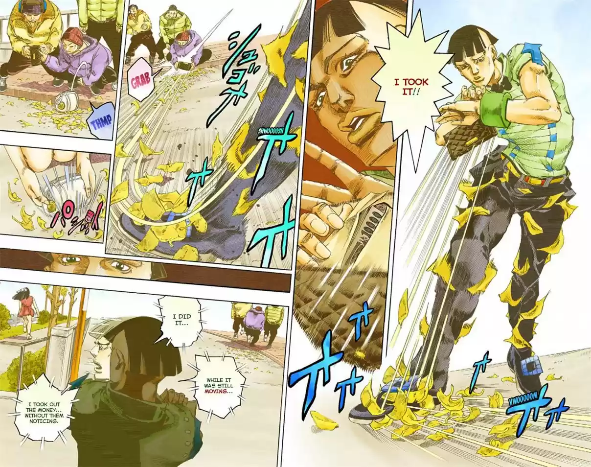 JoJo's Bizarre Adventure Part 8 JoJolion [Official Colored] Vol. 5 Ch. 20 Shakedown Road Part 3