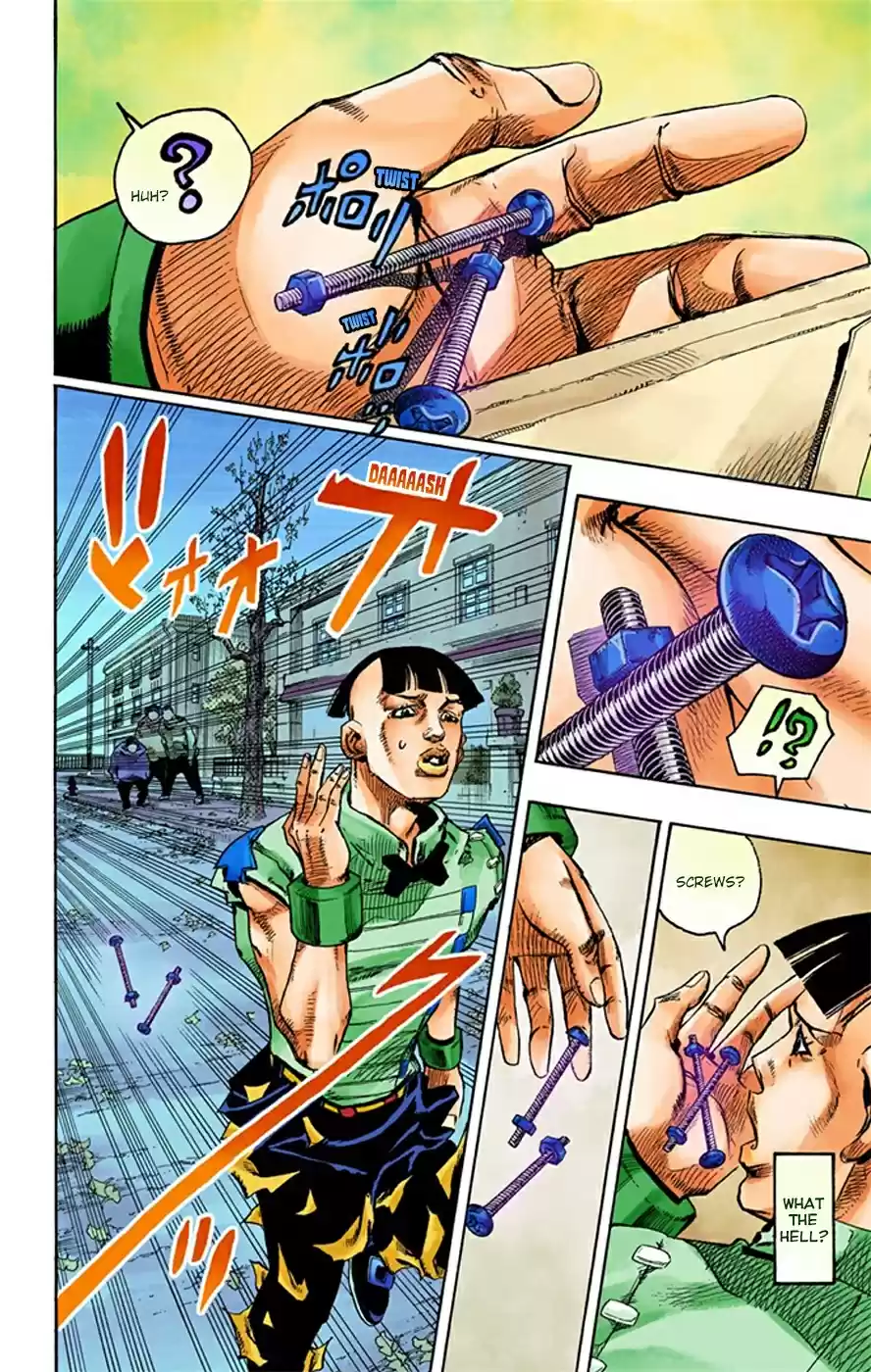 JoJo's Bizarre Adventure Part 8 JoJolion [Official Colored] Vol. 5 Ch. 20 Shakedown Road Part 3