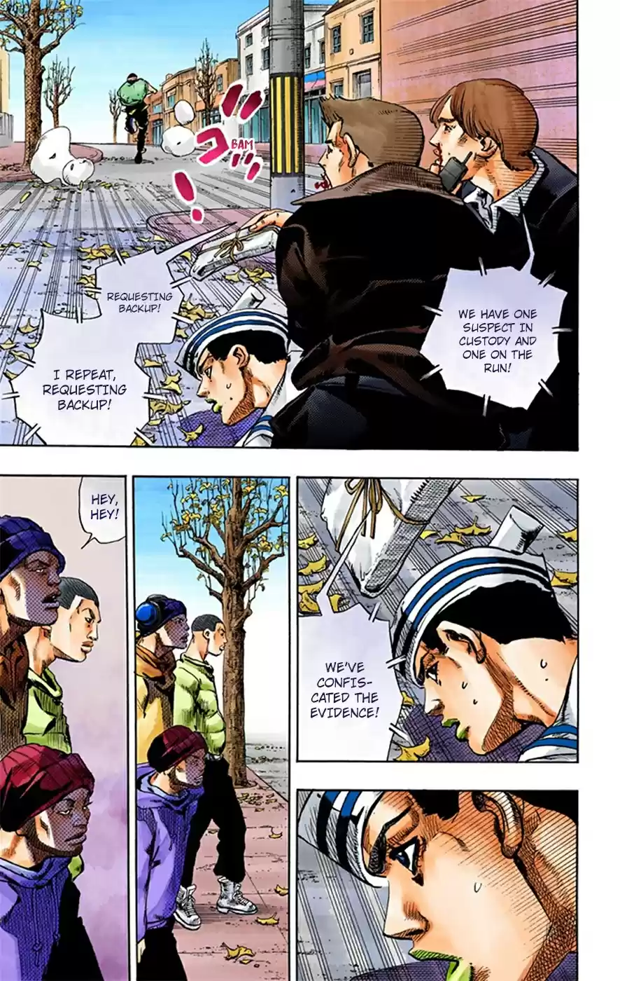 JoJo's Bizarre Adventure Part 8 JoJolion [Official Colored] Vol. 5 Ch. 20 Shakedown Road Part 3