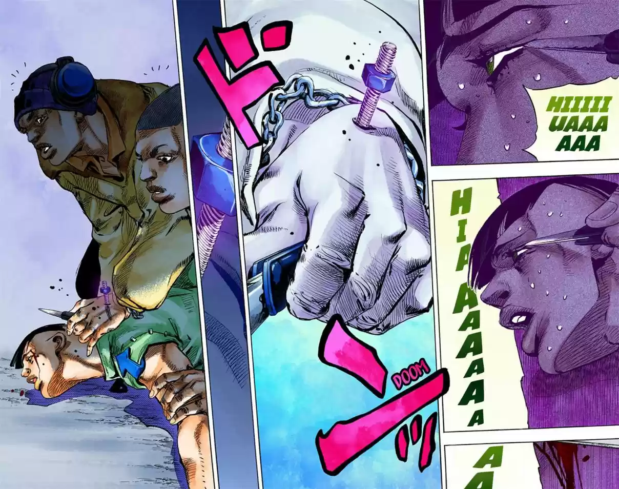 JoJo's Bizarre Adventure Part 8 JoJolion [Official Colored] Vol. 5 Ch. 20 Shakedown Road Part 3
