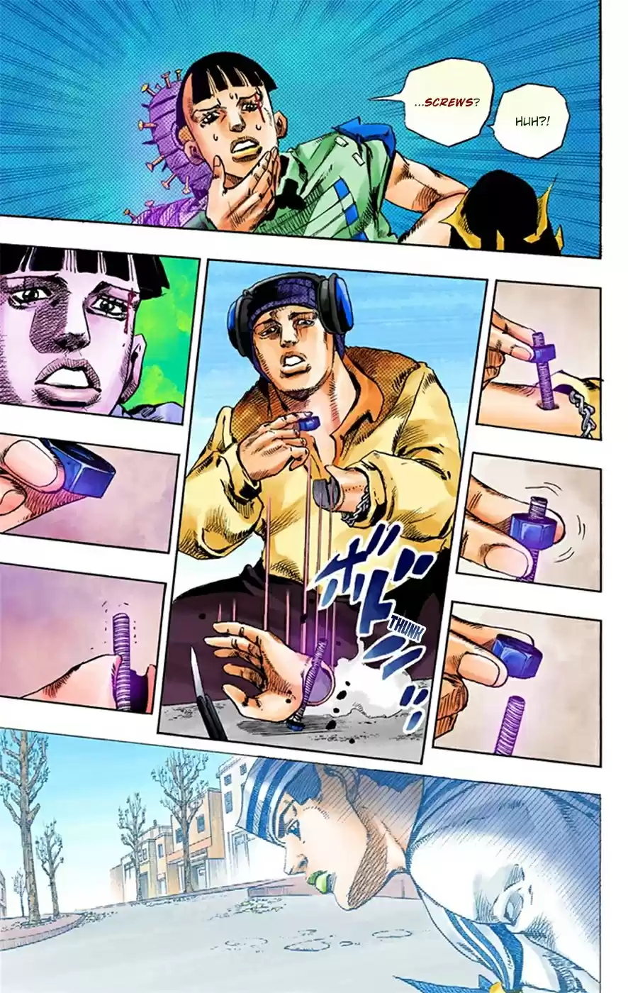 JoJo's Bizarre Adventure Part 8 JoJolion [Official Colored] Vol. 5 Ch. 20 Shakedown Road Part 3