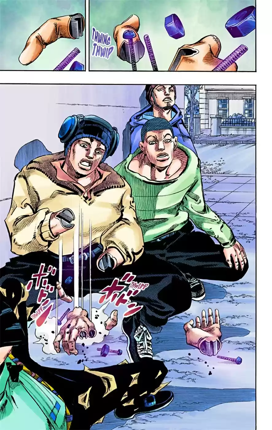 JoJo's Bizarre Adventure Part 8 JoJolion [Official Colored] Vol. 5 Ch. 21 Shakedown Road Part 4