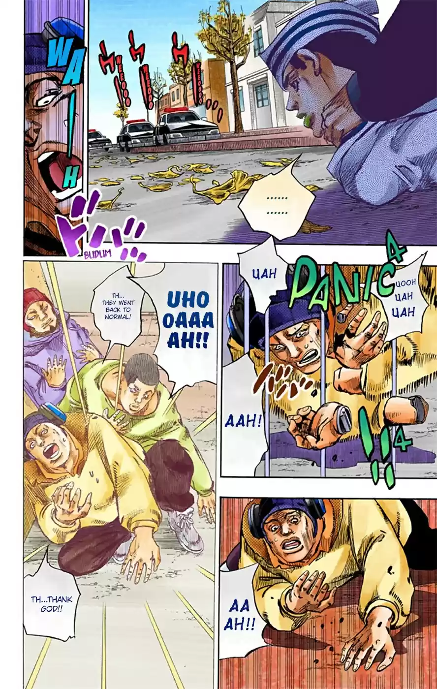JoJo's Bizarre Adventure Part 8 JoJolion [Official Colored] Vol. 5 Ch. 21 Shakedown Road Part 4