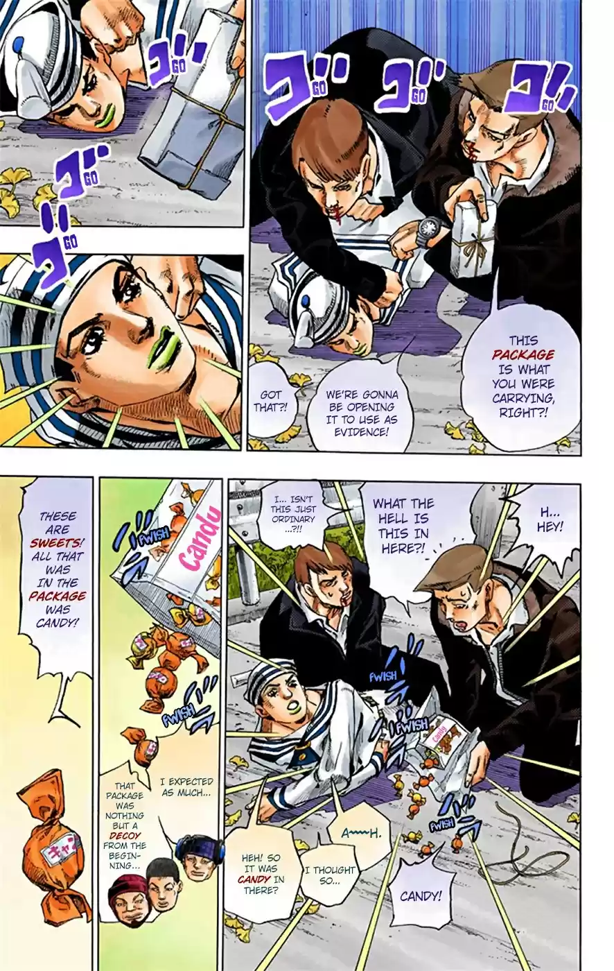 JoJo's Bizarre Adventure Part 8 JoJolion [Official Colored] Vol. 5 Ch. 21 Shakedown Road Part 4