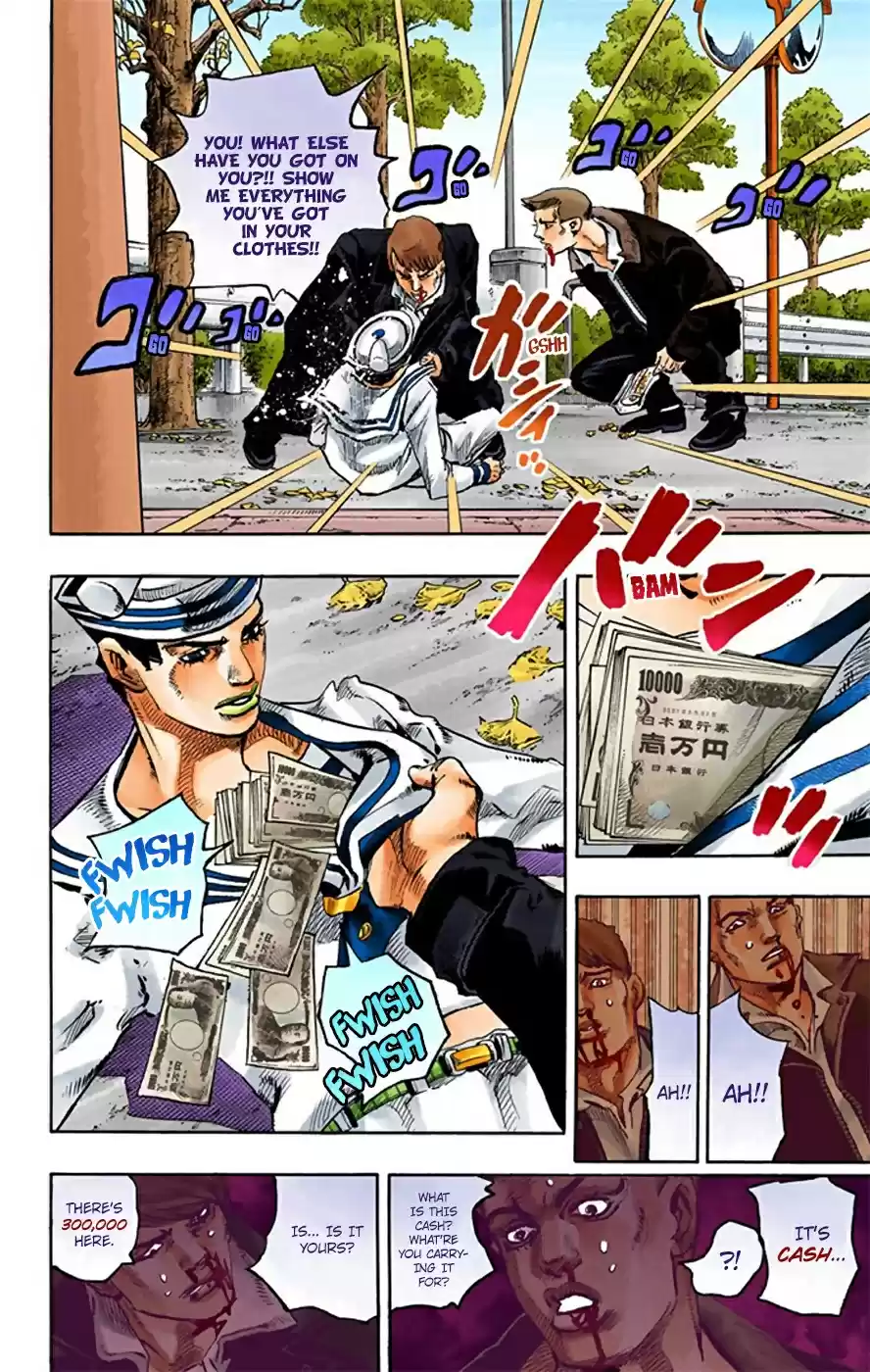 JoJo's Bizarre Adventure Part 8 JoJolion [Official Colored] Vol. 5 Ch. 21 Shakedown Road Part 4
