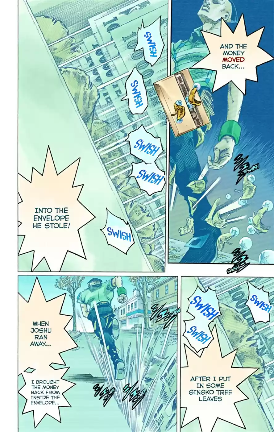 JoJo's Bizarre Adventure Part 8 JoJolion [Official Colored] Vol. 5 Ch. 21 Shakedown Road Part 4