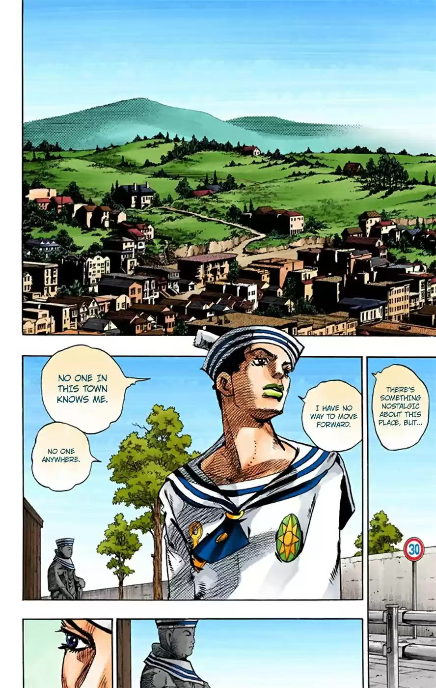 JoJo's Bizarre Adventure Part 8 JoJolion [Official Colored] Vol. 5 Ch. 21 Shakedown Road Part 4