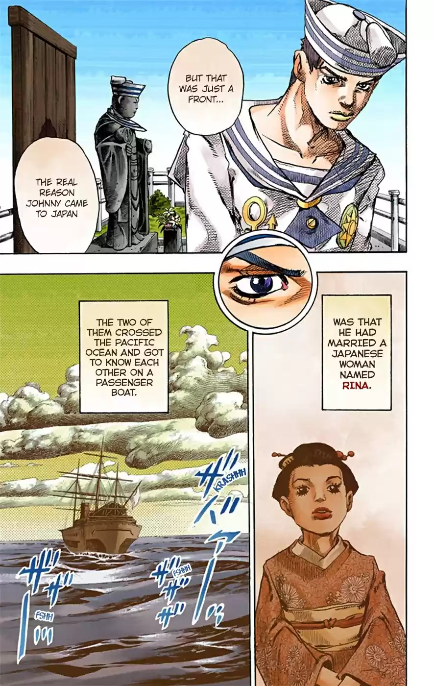 JoJo's Bizarre Adventure Part 8 JoJolion [Official Colored] Vol. 5 Ch. 21 Shakedown Road Part 4