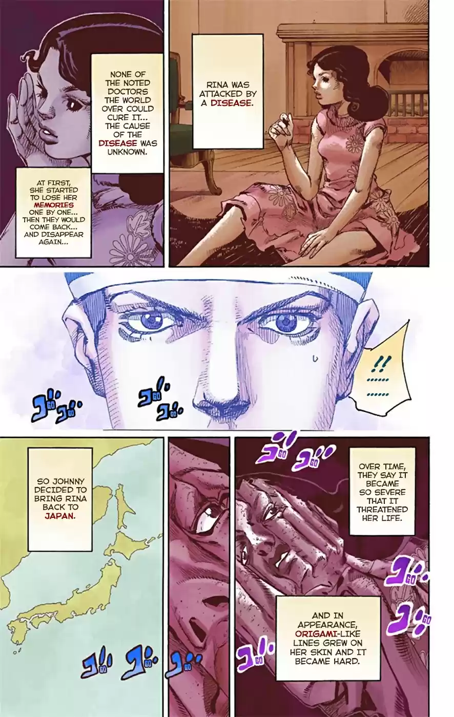 JoJo's Bizarre Adventure Part 8 JoJolion [Official Colored] Vol. 5 Ch. 21 Shakedown Road Part 4
