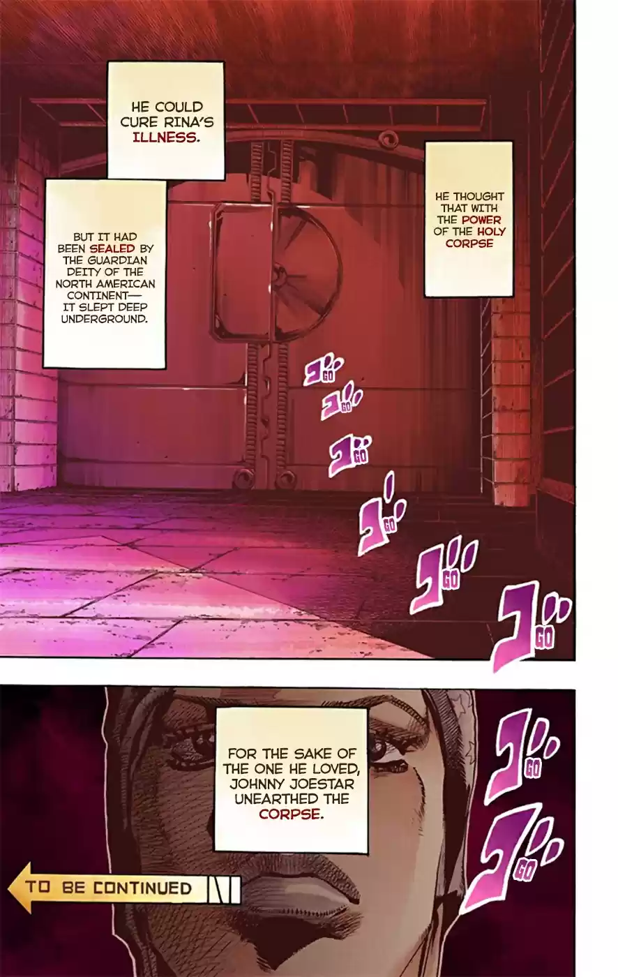 JoJo's Bizarre Adventure Part 8 JoJolion [Official Colored] Vol. 5 Ch. 21 Shakedown Road Part 4