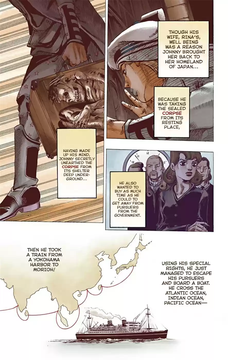 JoJo's Bizarre Adventure Part 8 JoJolion (Official Colored) Vol. 5 Ch. 22 Morioh, Year 1901