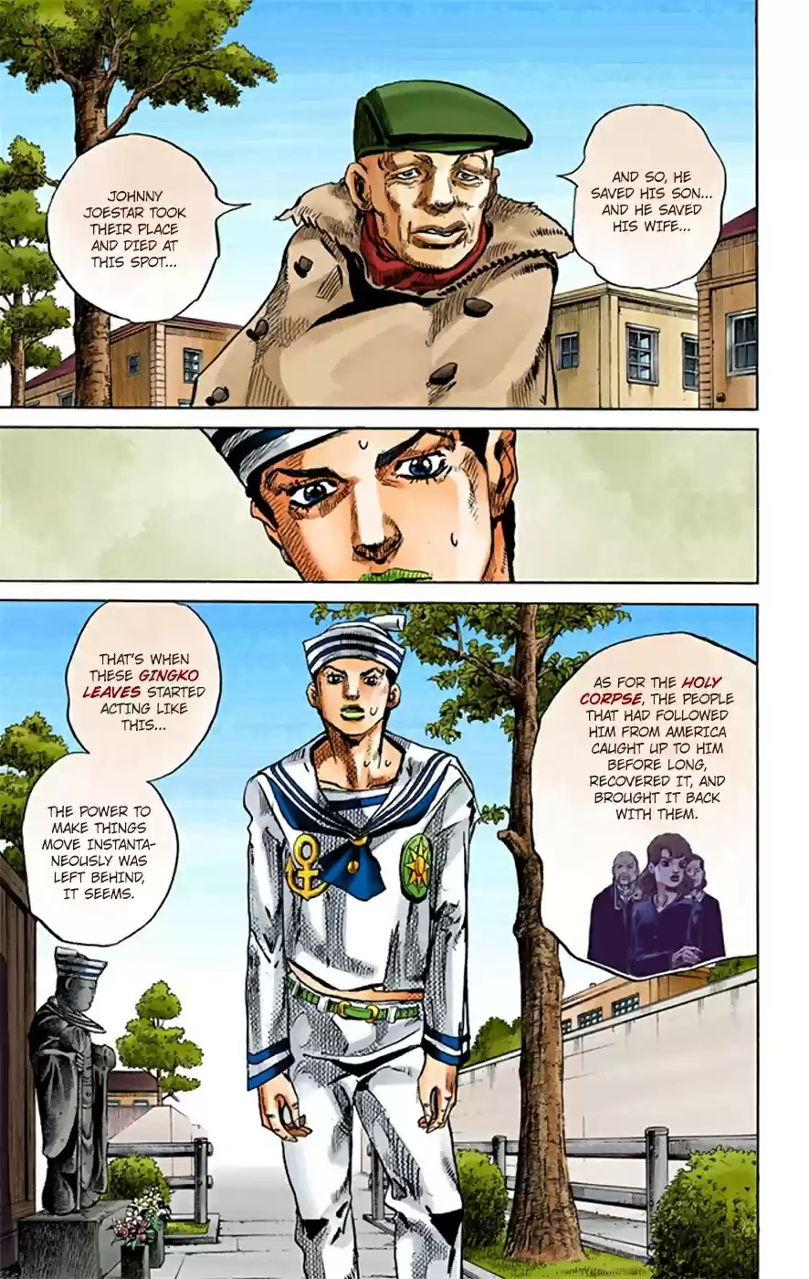 JoJo's Bizarre Adventure Part 8 JoJolion (Official Colored) Vol. 5 Ch. 22 Morioh, Year 1901