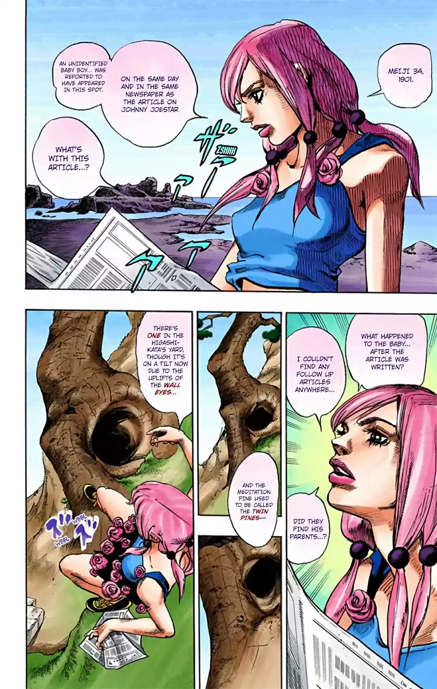 JoJo's Bizarre Adventure Part 8 JoJolion (Official Colored) Vol. 5 Ch. 22 Morioh, Year 1901
