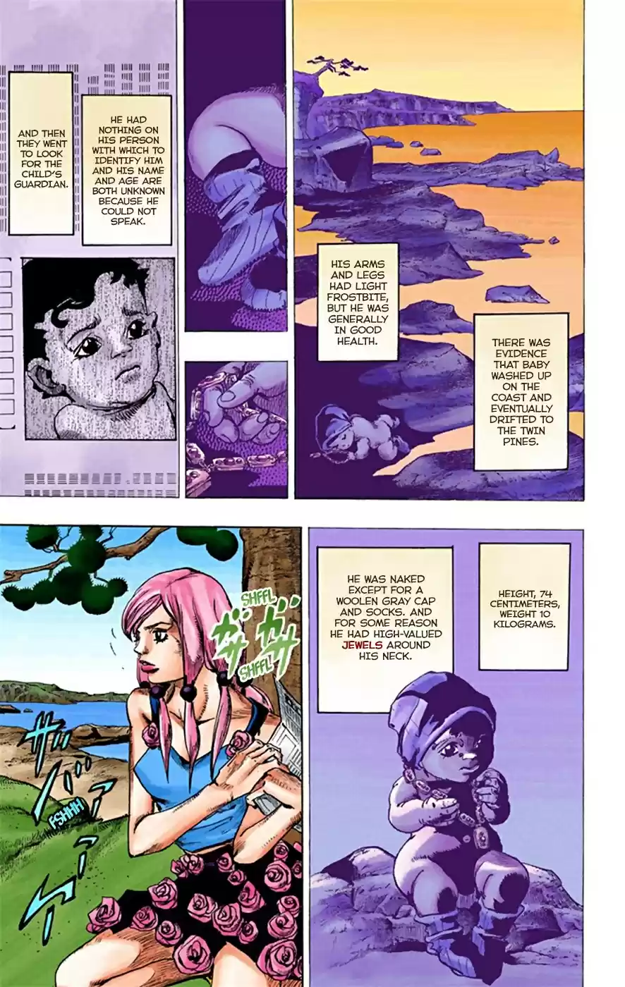JoJo's Bizarre Adventure Part 8 JoJolion [Official Colored] Vol. 5 Ch. 22 Morioh, Year 1901
