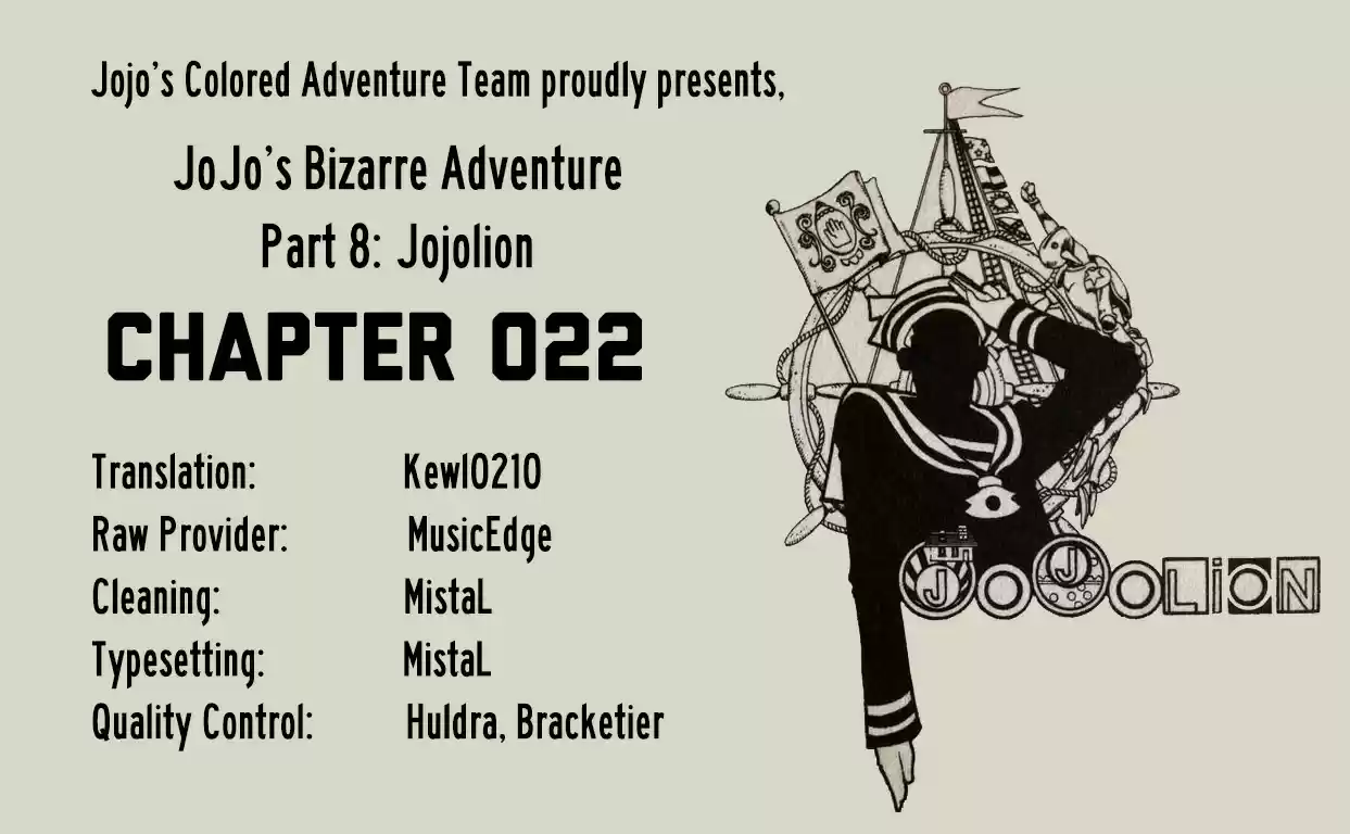 JoJo's Bizarre Adventure Part 8 JoJolion [Official Colored] Vol. 5 Ch. 22 Morioh, Year 1901