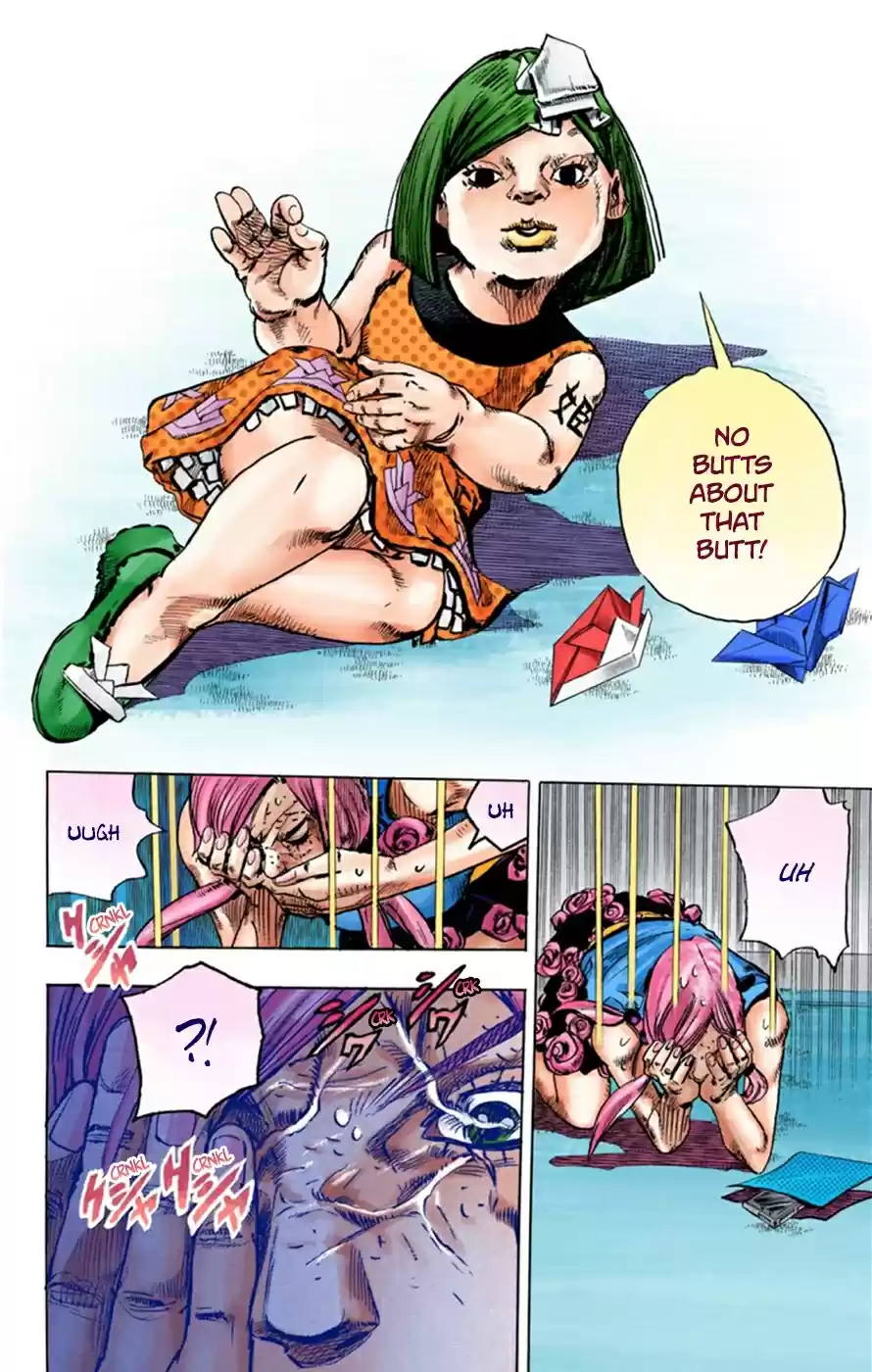 JoJo's Bizarre Adventure Part 8 JoJolion [Official Colored] Vol. 6 Ch. 24 Paper Moon Deception Part 2