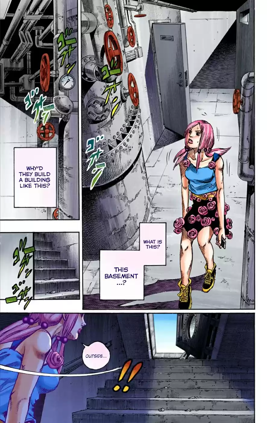 JoJo's Bizarre Adventure Part 8 JoJolion [Official Colored] Vol. 6 Ch. 24 Paper Moon Deception Part 2