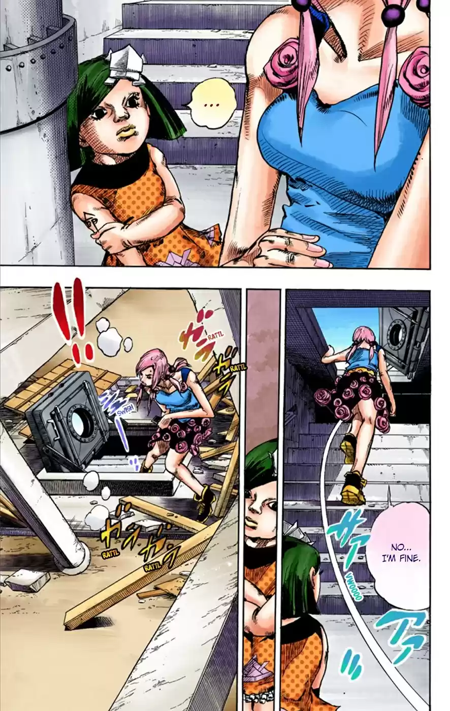 JoJo's Bizarre Adventure Part 8 JoJolion [Official Colored] Vol. 6 Ch. 24 Paper Moon Deception Part 2