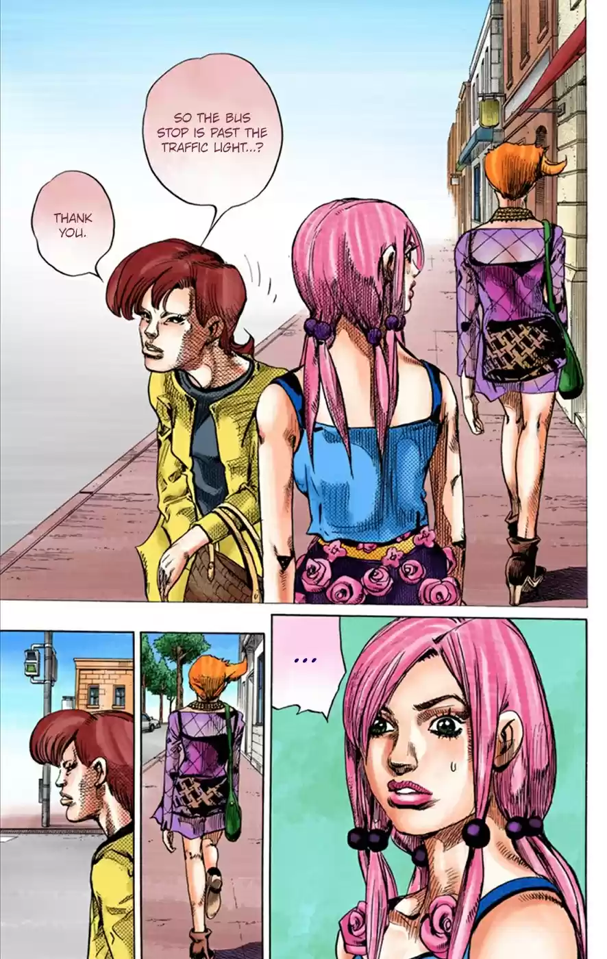 JoJo's Bizarre Adventure Part 8 JoJolion [Official Colored] Vol. 6 Ch. 24 Paper Moon Deception Part 2