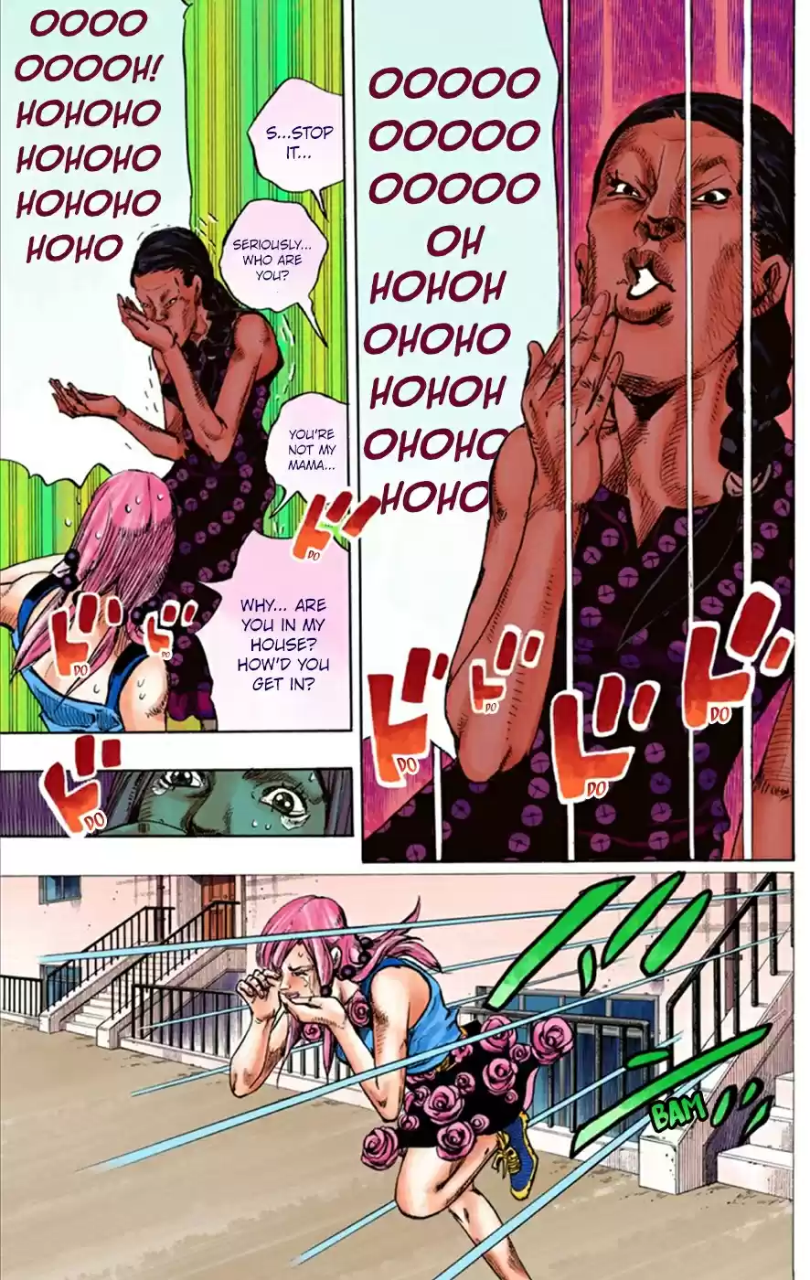 JoJo's Bizarre Adventure Part 8 JoJolion [Official Colored] Vol. 6 Ch. 24 Paper Moon Deception Part 2