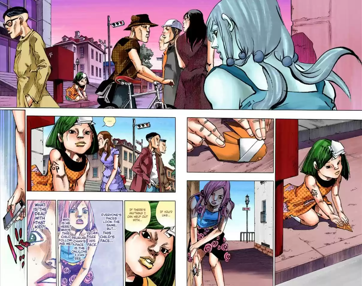 JoJo's Bizarre Adventure Part 8 JoJolion [Official Colored] Vol. 6 Ch. 24 Paper Moon Deception Part 2