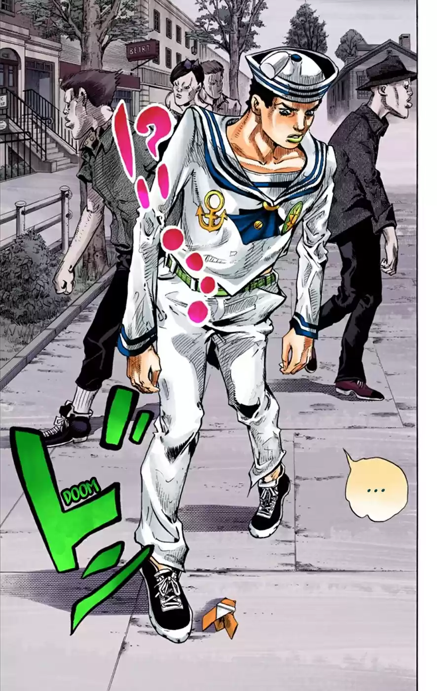 JoJo's Bizarre Adventure Part 8 JoJolion [Official Colored] Vol. 6 Ch. 24 Paper Moon Deception Part 2