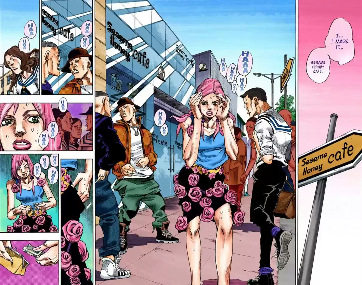 JoJo's Bizarre Adventure Part 8 JoJolion [Official Colored] Vol. 6 Ch. 25 Paper Moon Deception Part 3