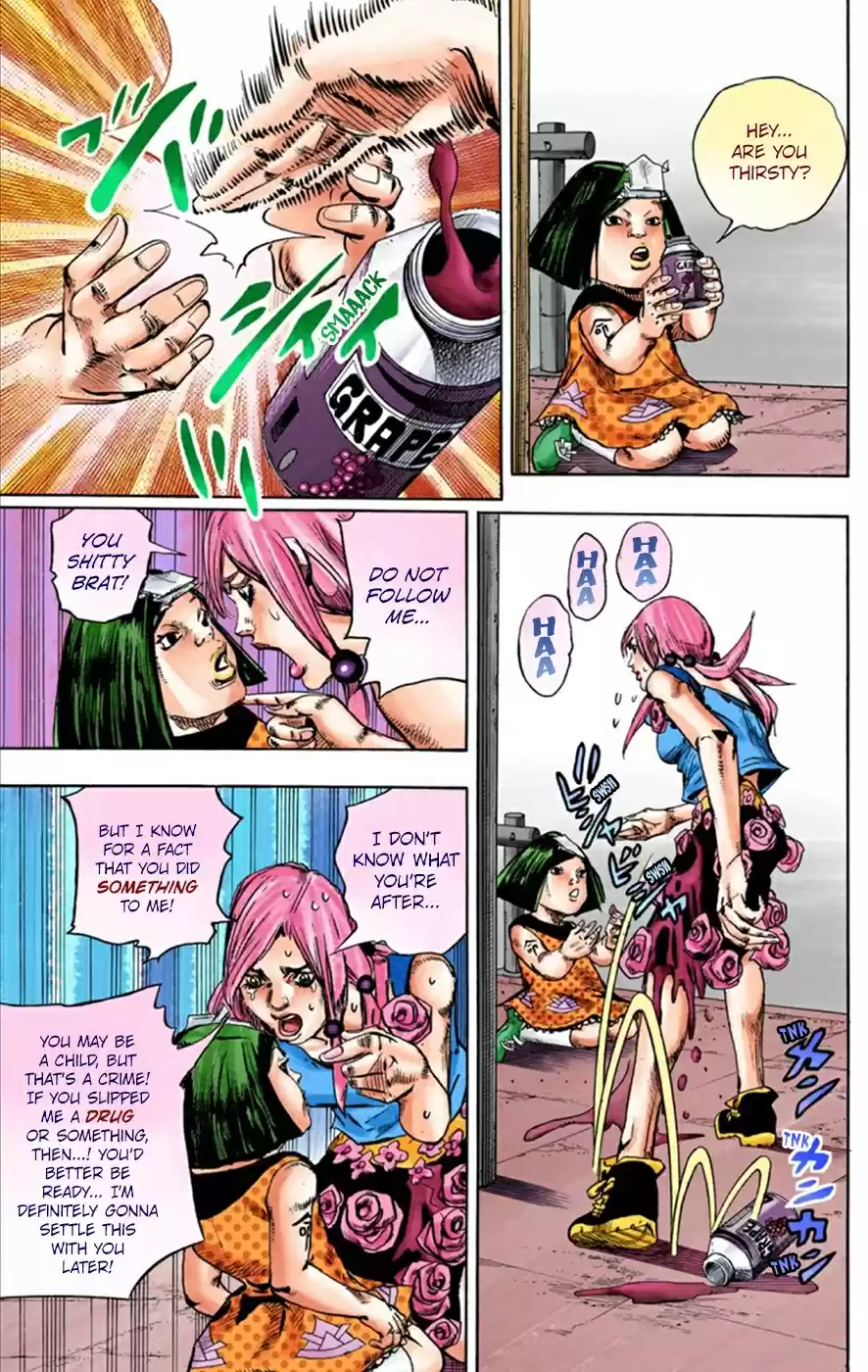 JoJo's Bizarre Adventure Part 8 JoJolion [Official Colored] Vol. 6 Ch. 25 Paper Moon Deception Part 3