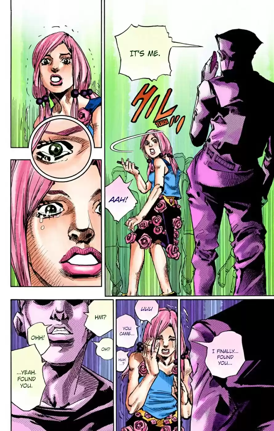 JoJo's Bizarre Adventure Part 8 JoJolion [Official Colored] Vol. 6 Ch. 25 Paper Moon Deception Part 3