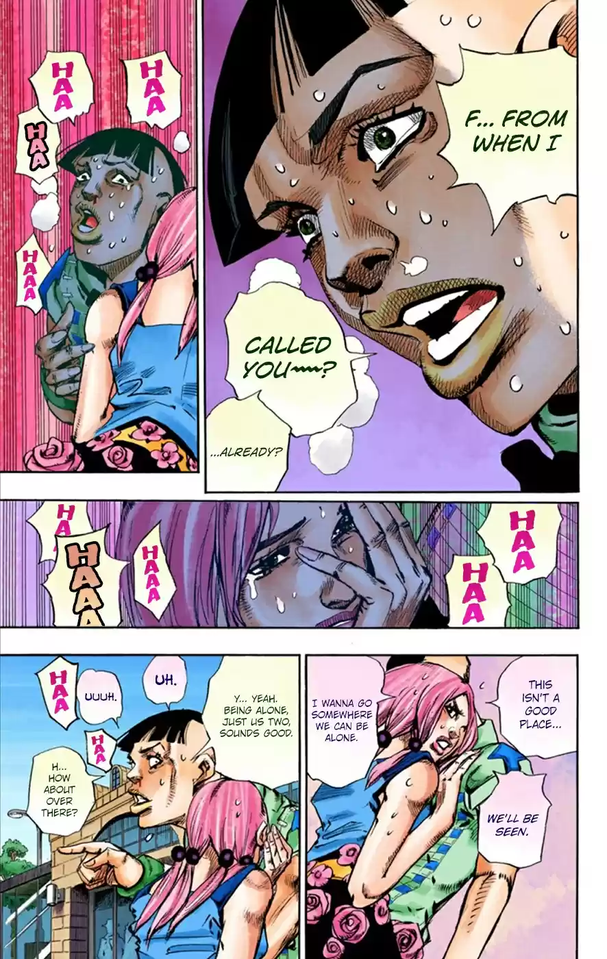JoJo's Bizarre Adventure Part 8 JoJolion [Official Colored] Vol. 6 Ch. 25 Paper Moon Deception Part 3
