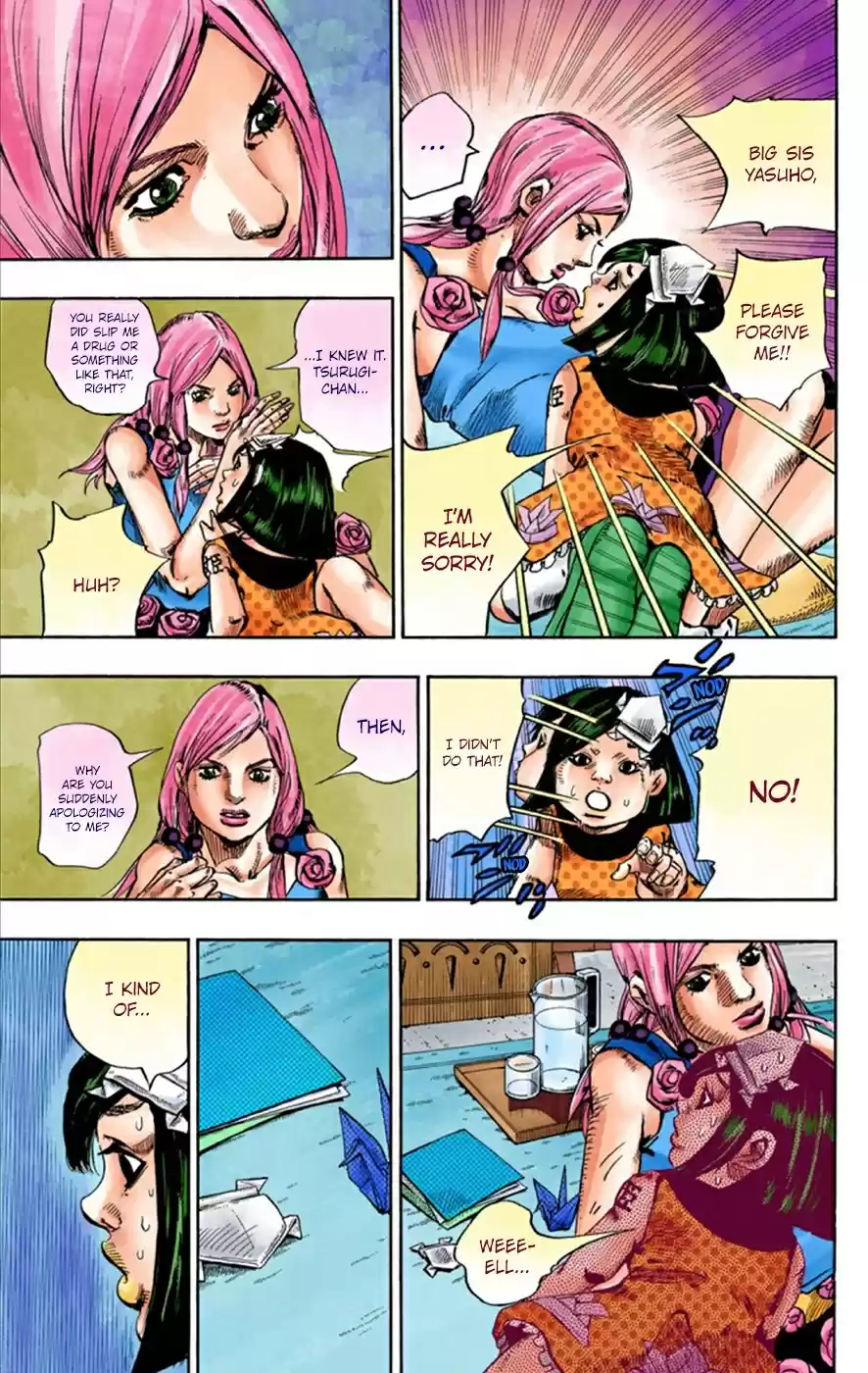 JoJo's Bizarre Adventure Part 8 JoJolion [Official Colored] Vol. 6 Ch. 26 Tsurugi Higashikata's Goal, and the Architect