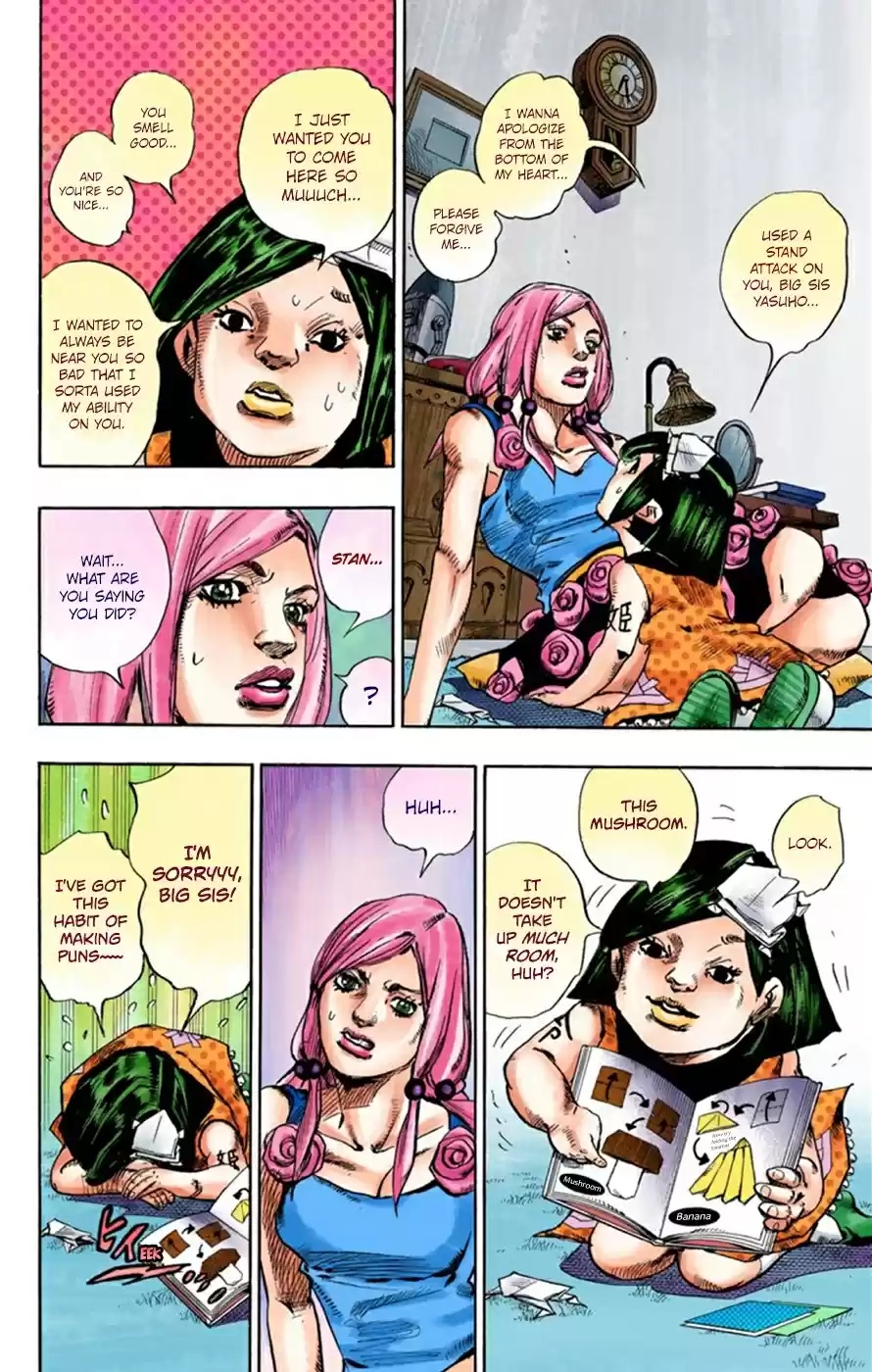 JoJo's Bizarre Adventure Part 8 JoJolion [Official Colored] Vol. 6 Ch. 26 Tsurugi Higashikata's Goal, and the Architect
