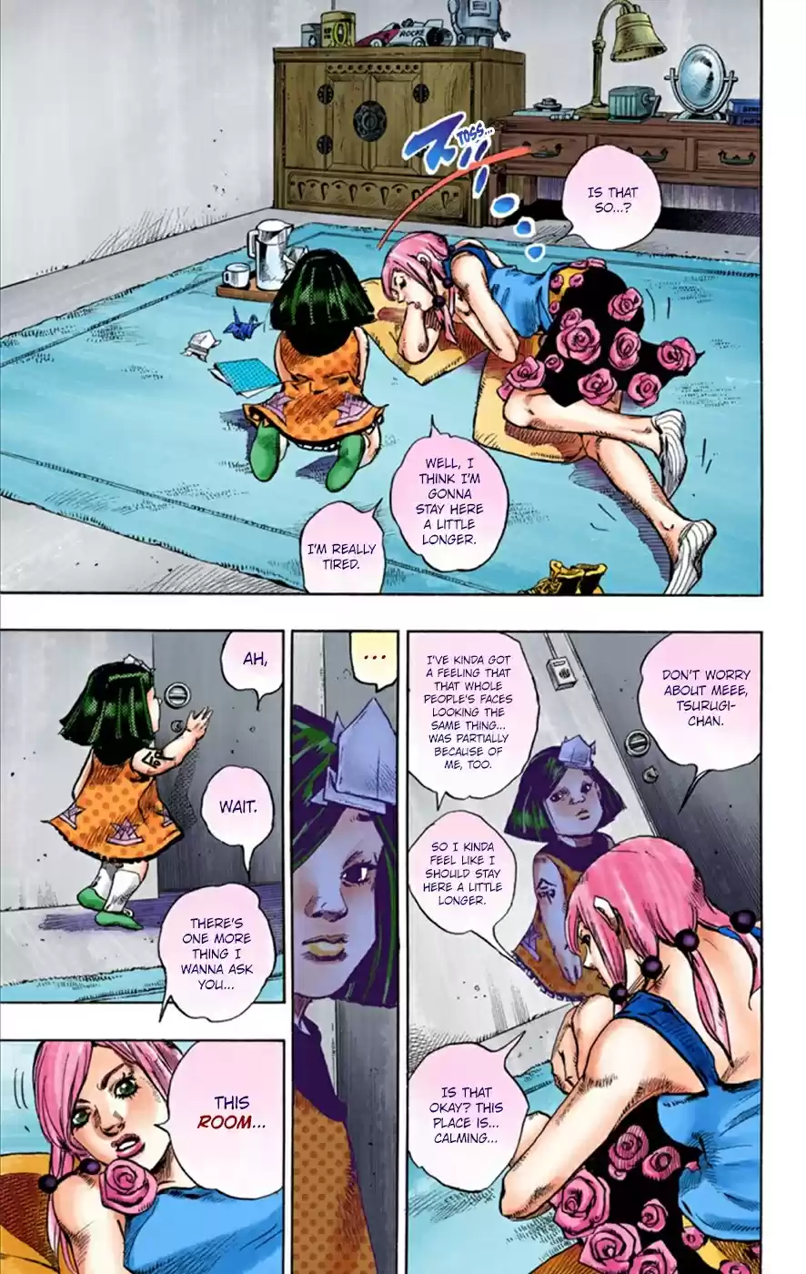 JoJo's Bizarre Adventure Part 8 JoJolion [Official Colored] Vol. 6 Ch. 26 Tsurugi Higashikata's Goal, and the Architect