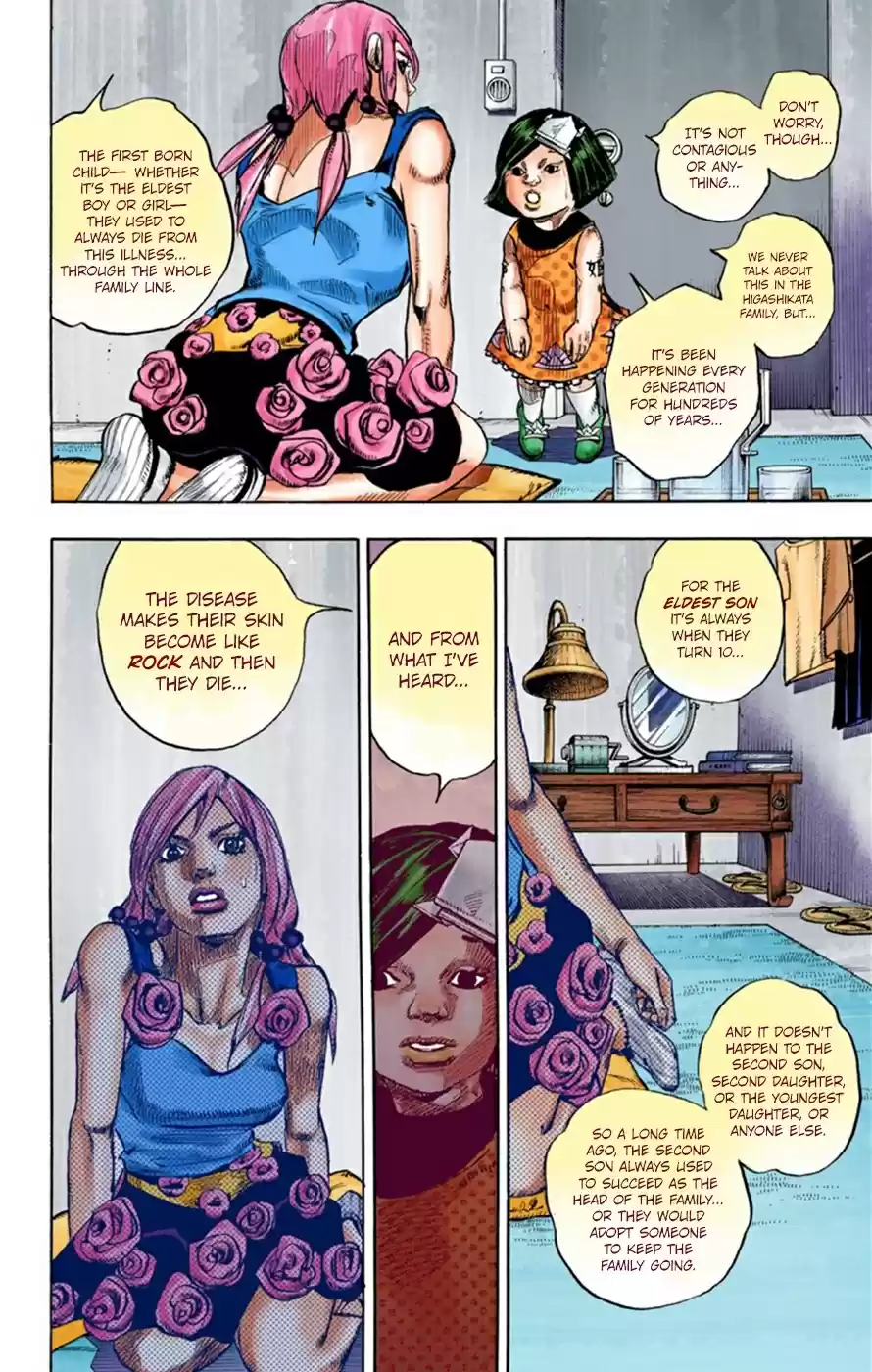 JoJo's Bizarre Adventure Part 8 JoJolion [Official Colored] Vol. 6 Ch. 26 Tsurugi Higashikata's Goal, and the Architect