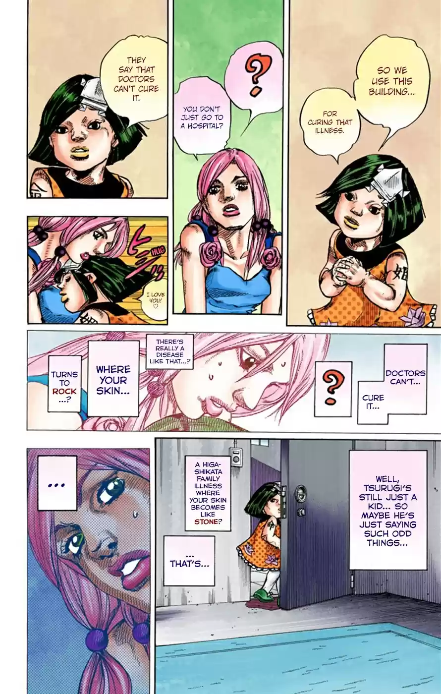 JoJo's Bizarre Adventure Part 8 JoJolion [Official Colored] Vol. 6 Ch. 26 Tsurugi Higashikata's Goal, and the Architect