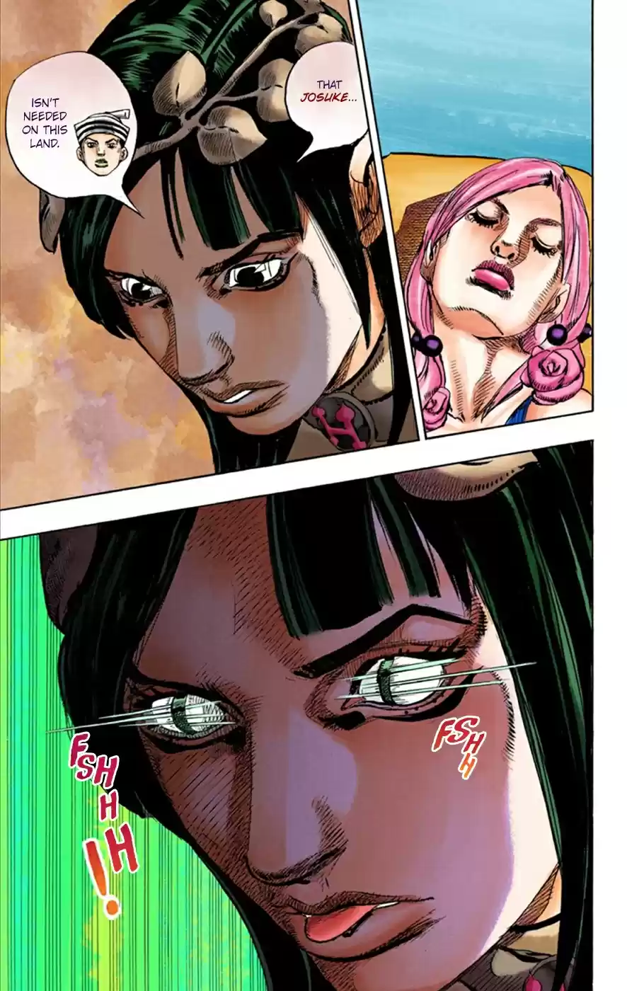 JoJo's Bizarre Adventure Part 8 JoJolion [Official Colored] Vol. 6 Ch. 26 Tsurugi Higashikata's Goal, and the Architect