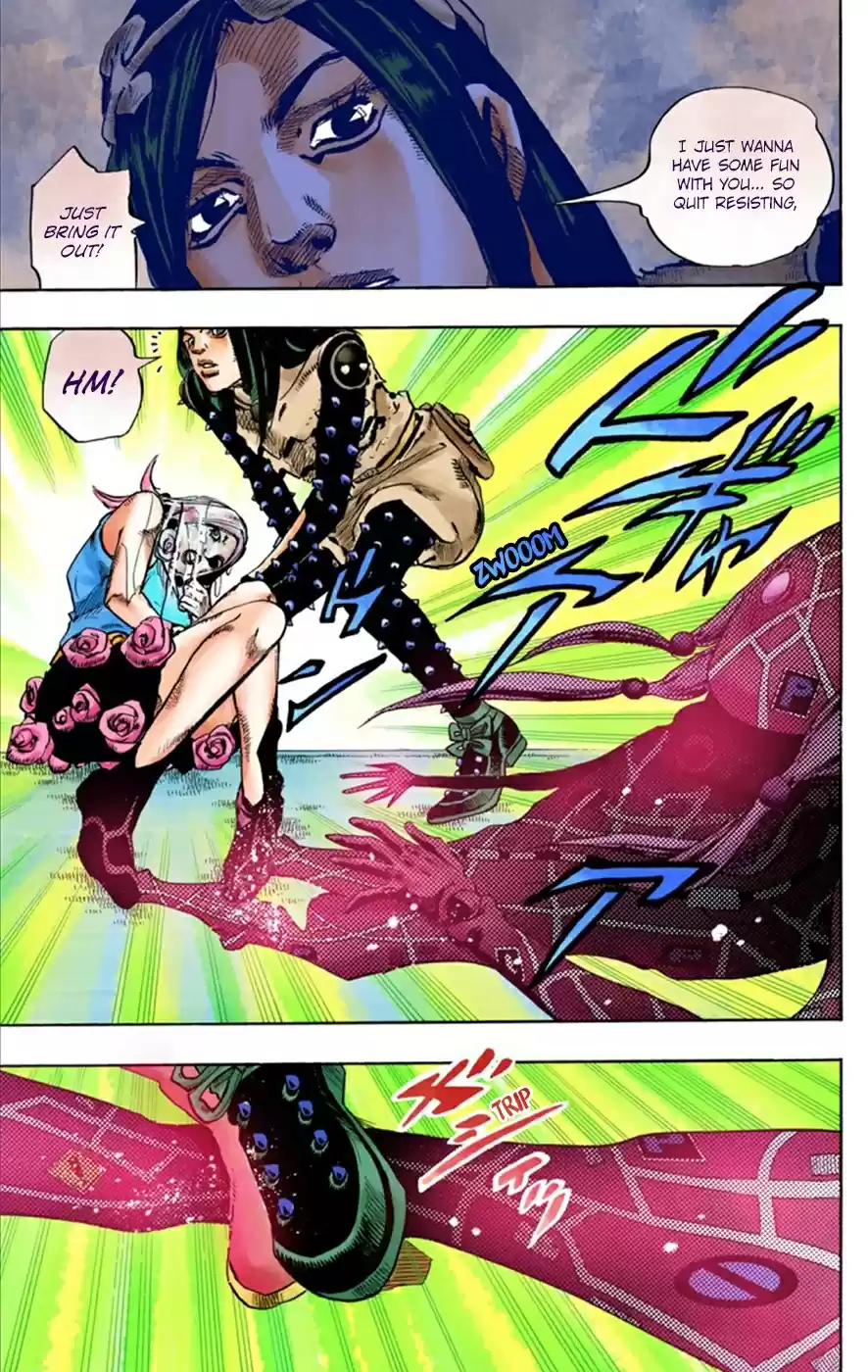 JoJo's Bizarre Adventure Part 8 JoJolion [Official Colored] Vol. 6 Ch. 26 Tsurugi Higashikata's Goal, and the Architect