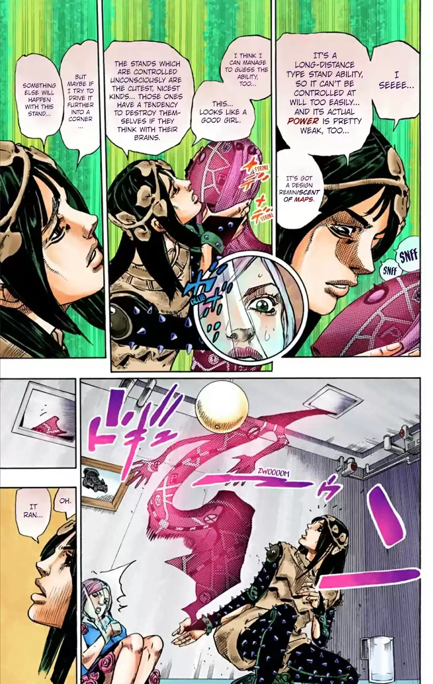 JoJo's Bizarre Adventure Part 8 JoJolion [Official Colored] Vol. 6 Ch. 26 Tsurugi Higashikata's Goal, and the Architect