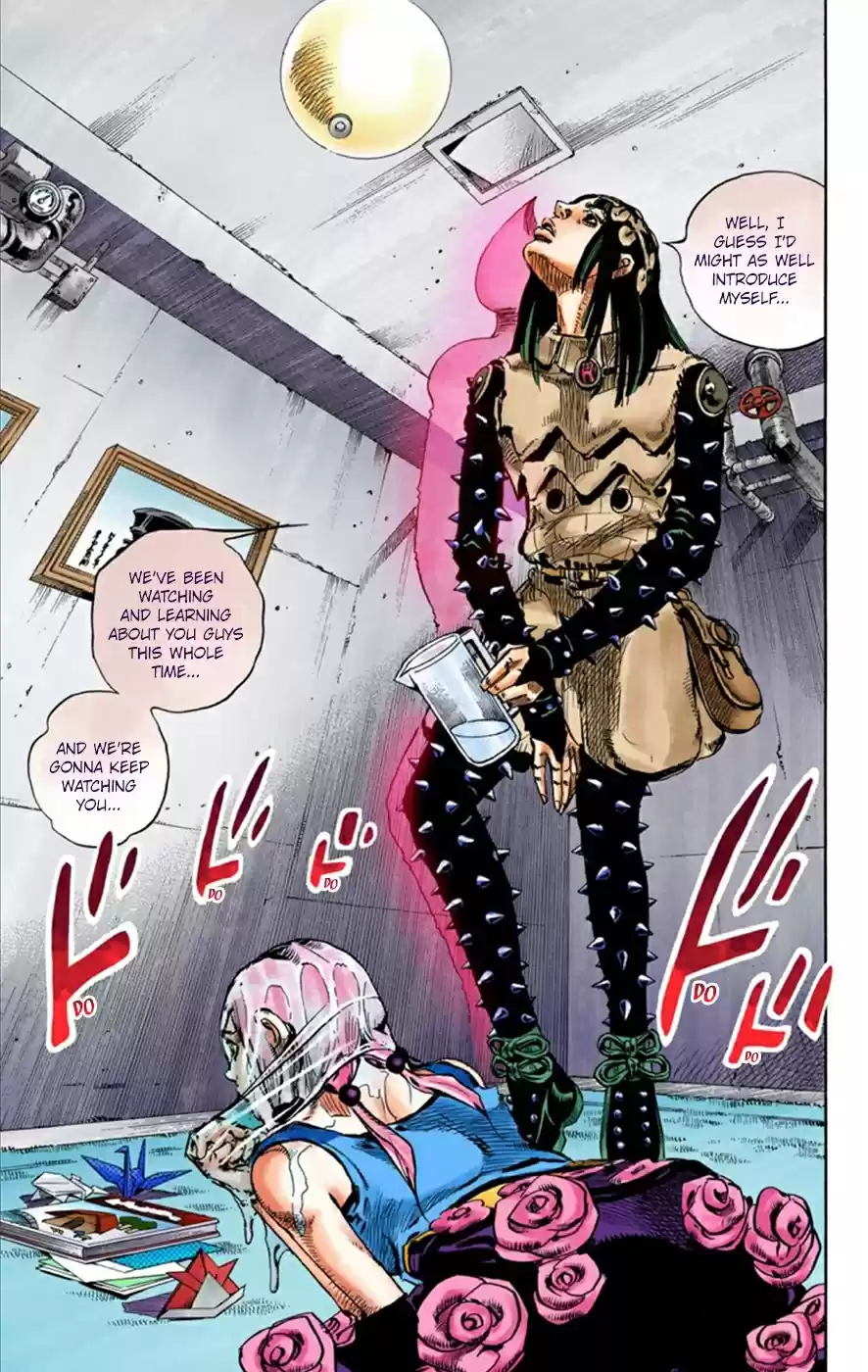 JoJo's Bizarre Adventure Part 8 JoJolion [Official Colored] Vol. 6 Ch. 26 Tsurugi Higashikata's Goal, and the Architect