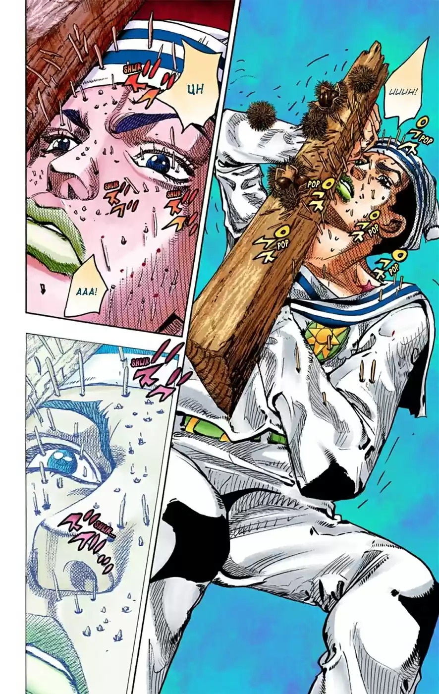 JoJo's Bizarre Adventure Part 8 JoJolion [Official Colored] Vol. 7 Ch. 29 Norisuke Higashikata, Tsurugi Higashikata, and Yotsuyu Yayagiyama Part 3