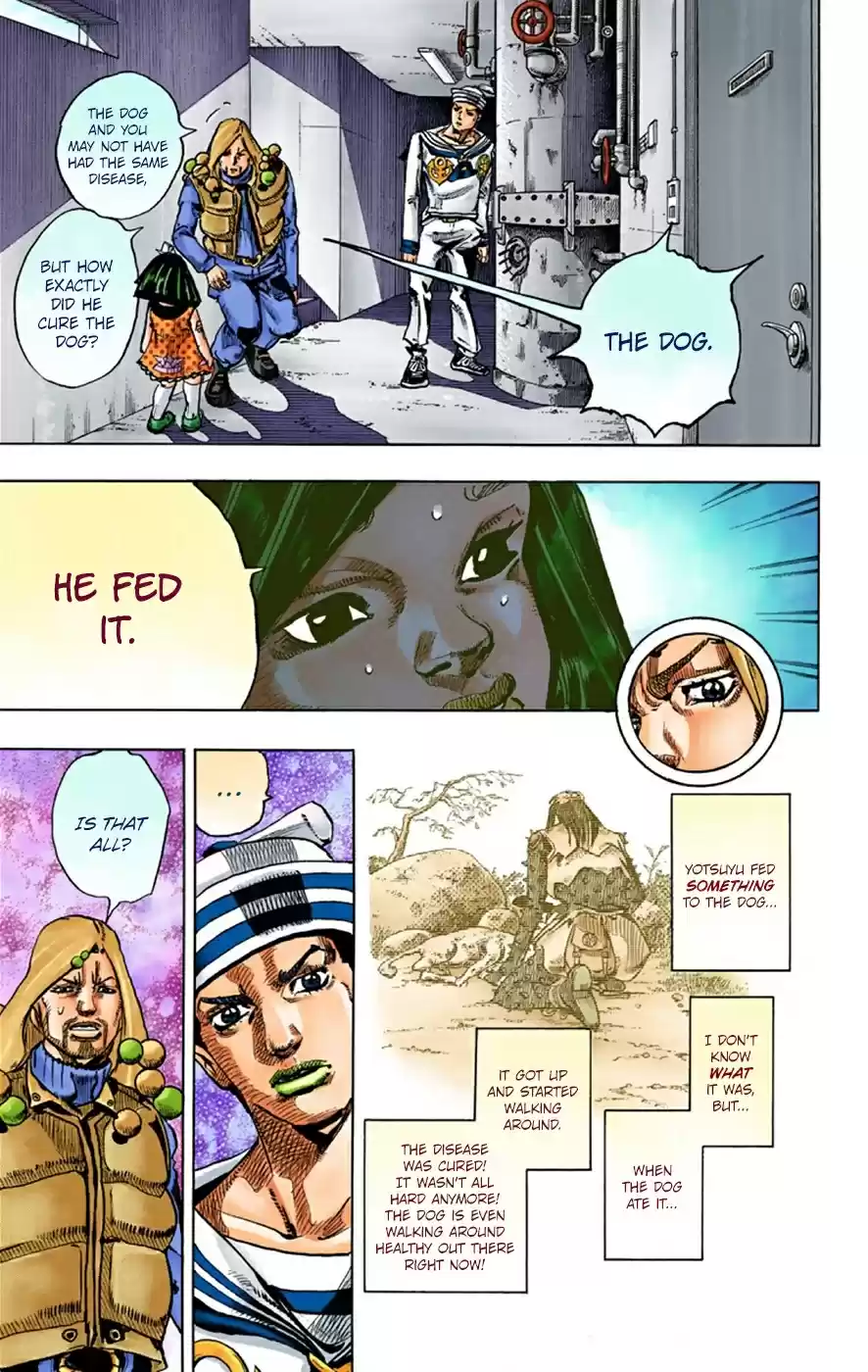 JoJo's Bizarre Adventure Part 8 JoJolion [Official Colored] Vol. 7 Ch. 30 King Nothing