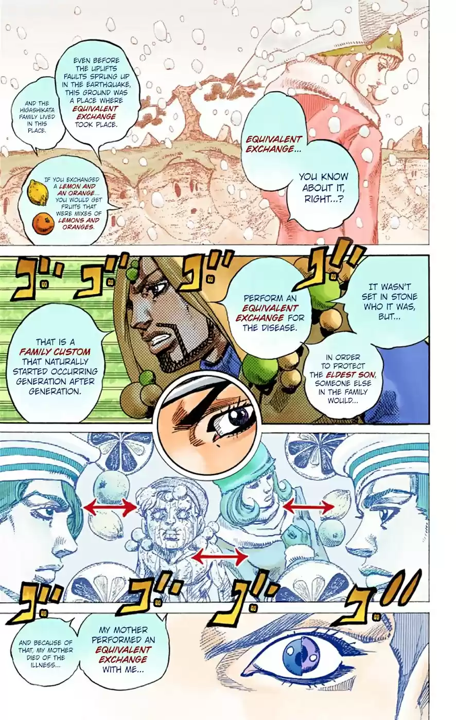 JoJo's Bizarre Adventure Part 8 JoJolion [Official Colored] Vol. 7 Ch. 30 King Nothing