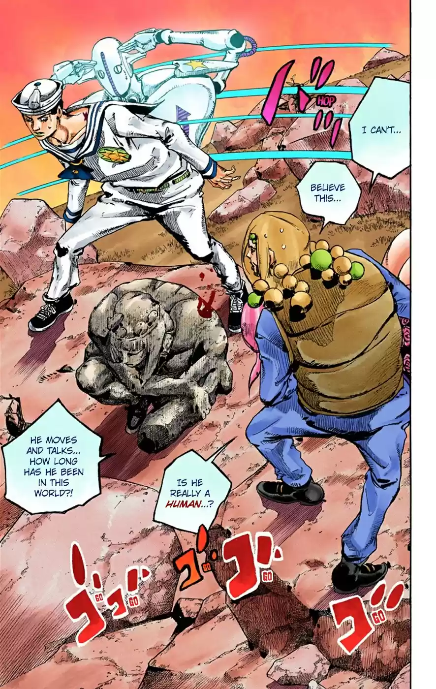 JoJo's Bizarre Adventure Part 8 JoJolion [Official Colored] Vol. 8 Ch. 31 "I am a Rock" Part 1